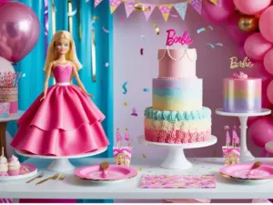 Barbie Birthday Cake