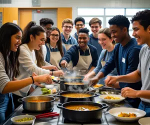 How to Make Soup in School