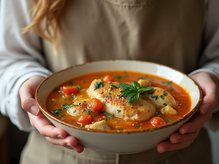 Tuscan chicken soup